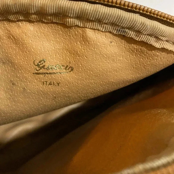 Gucci vintage micro GG canvas/ leather shoulder handbag - Picture 9 of 12